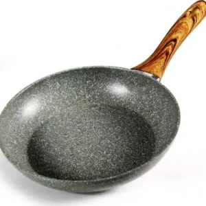 Padella Antiaderente Induzione Carmelita Pietra Pentola di Alta qualità Professionale, Diametro 22 cm