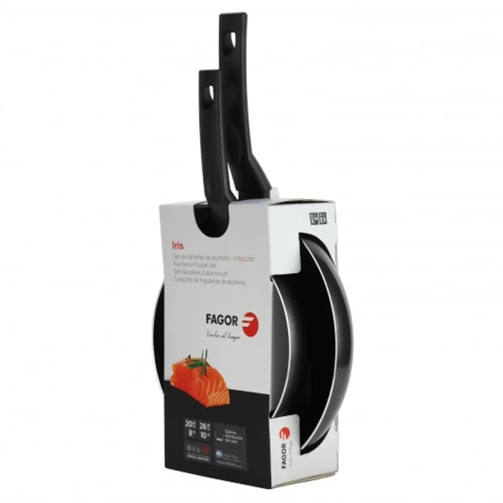 Padella Fagor IRIS 20/26 Acciaio Ø 20 cm Ø 26 cm