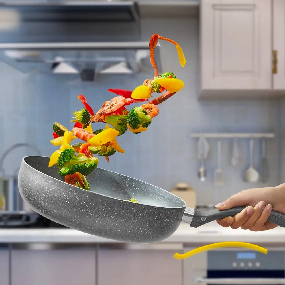 Padella Ad Induzione Con Coperchio Vetro 24cm