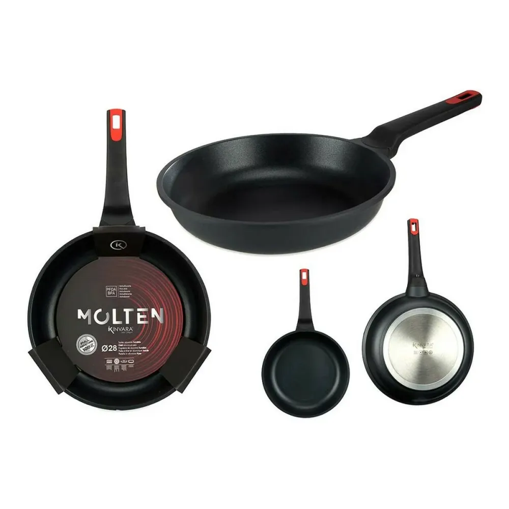 Padella Molten Nero Alluminio (Ø 28 cm)