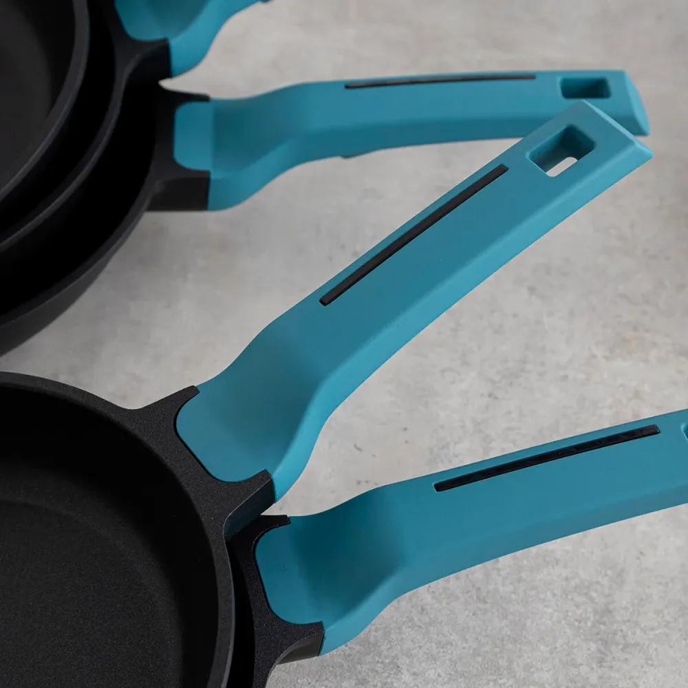 Padella Quid Confort Azzurro Metallo Ø 28 cm (6 Unità)