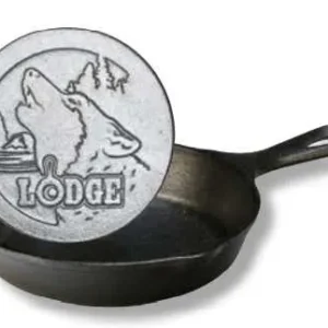 Padella tonda 16,51 cm logo lupo Lodge&Seasoned