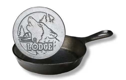 Padella tonda 16,51 cm logo lupo Lodge&Seasoned