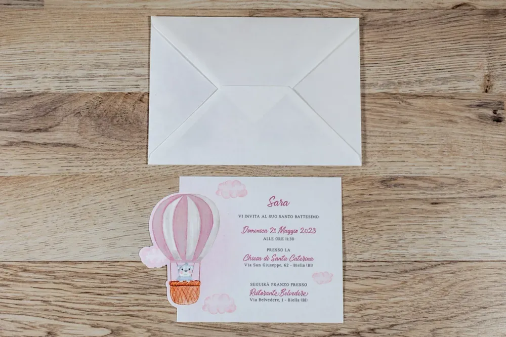 Partecipazione - linea Baby Purple