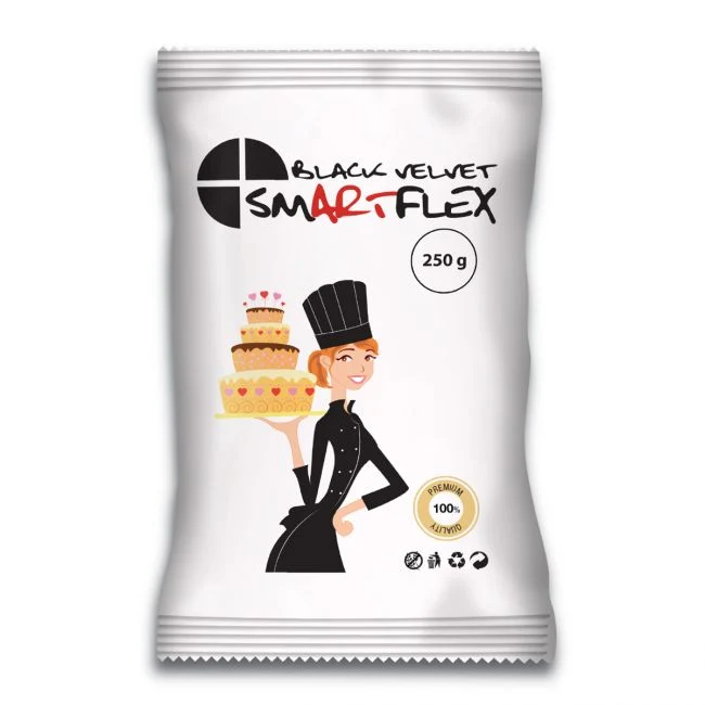 Pasta di Zucchero - Nero 250g