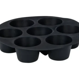 PATISSE Teglia per muffin silicone Accessori per friggere ad aria Set da 7 5,5 cm ø 21 cm