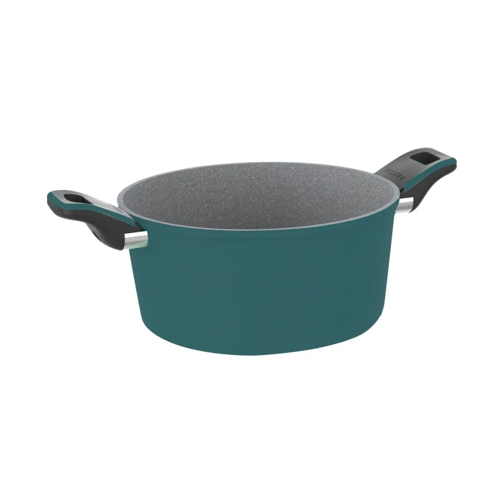 PEDRINI - Casseruola Evo Color Petrolio diametro 24 cm