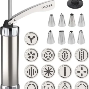 Pedrini siringa per biscotti, il biscottiere, acciaio inox Pedrini1942