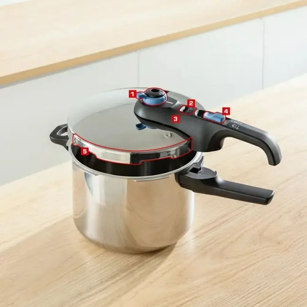 Pentola Express Tefal TRENDY+ 4L Metallo