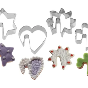 4 pezzi. Set Cutter Form Cup Biscuit