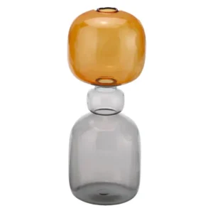 PHILIPPI Vaso Curiosa Clessidra Vetro ø 10x25 cm
