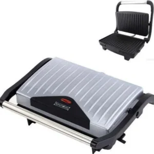 Piastra Griglia Elettrica Bistecchiera Toast Panini 2 1 Di Royalty Line 750w