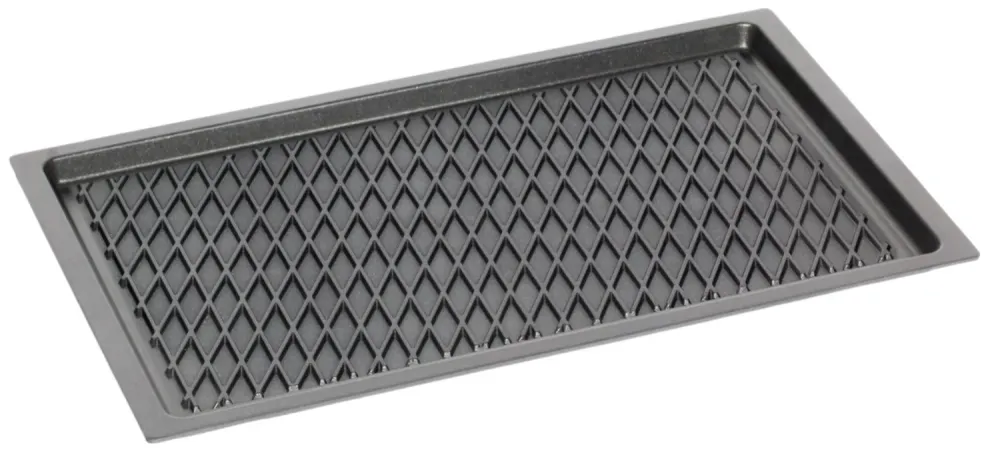 Piastra per friggere GN 1/1, induzione H2cm, lavorazione rombi senza manici