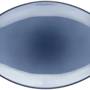 Piastra da porzione Revolus EquinoxeAoval, 35x22x4 cm, blu RE649556