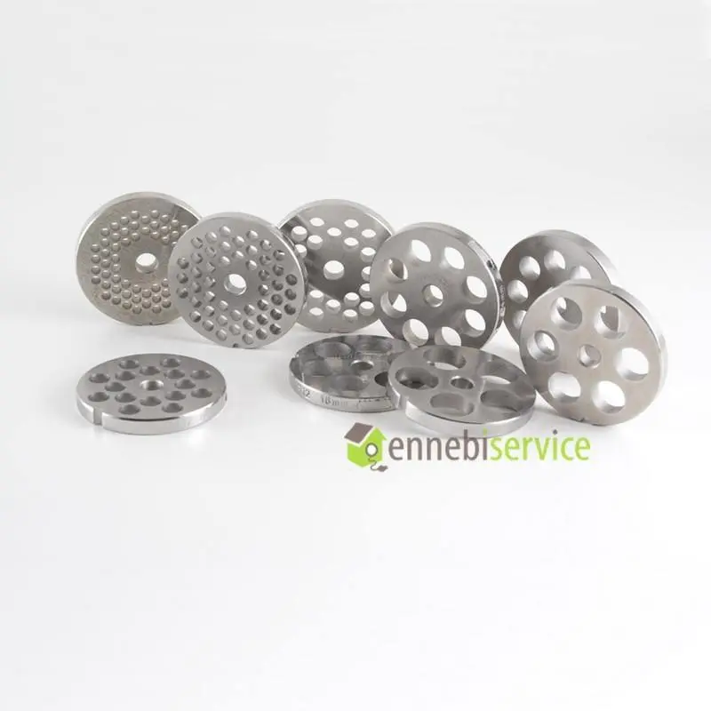 Piastra trafila accessorio tritacarne tc12 diametro 6mm Reber