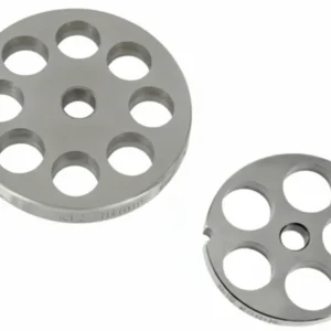 Piastre Acciaio Inox Per Tritacarne Elettrici N°22 Foro Mm.14 Reber