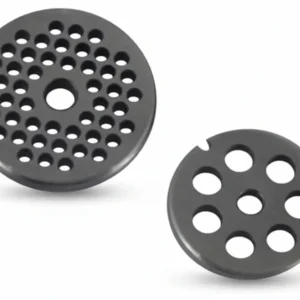 Piastre Acciaio Temprato Per Tritacarne Manuali- - N°10/12 Foro Mm.10 - 1 Blister Reber