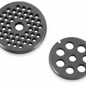 Piastre Acciaio Temprato Per Tritacarne Manuali- - N°5 Foro Mm.8 - 1 Blister Reber