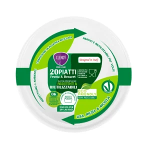 Piatti Riutilizzabili Frutta e Dessert - 20pz