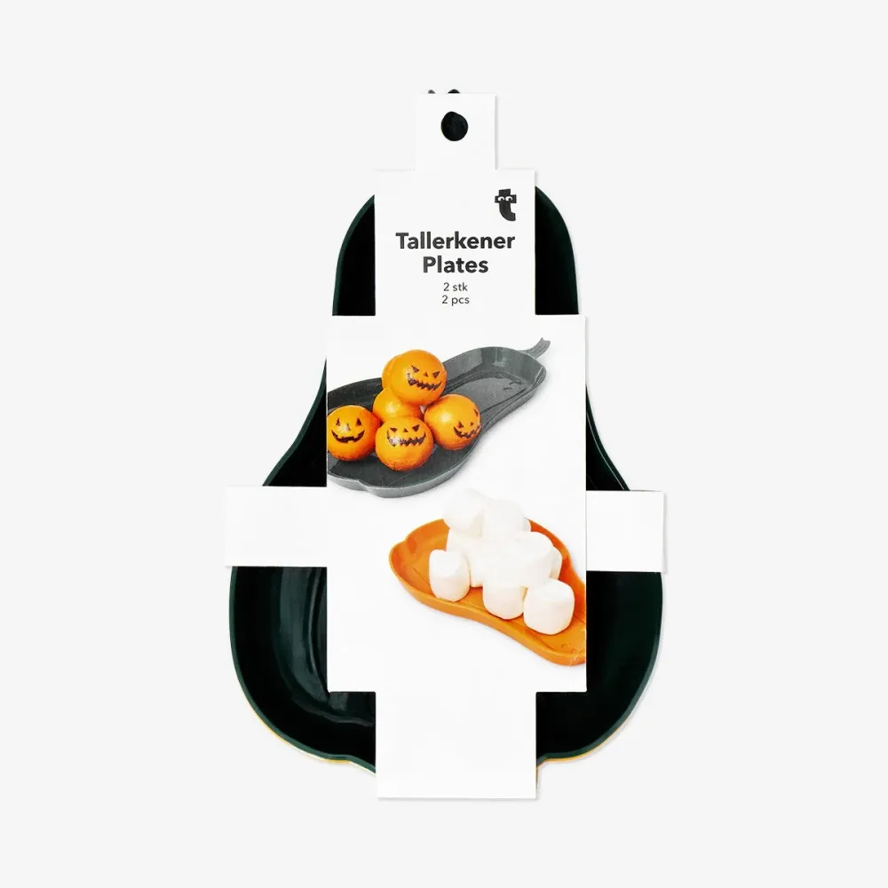 Piatti di zucca autunnali - 2 pz