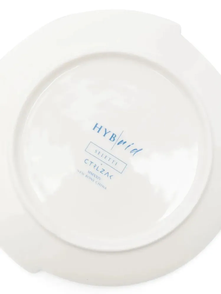 PIATTINO PER IL PANE PORCELLANA "HYBRID" CM 15 × 14,5 - ZOBEIDE