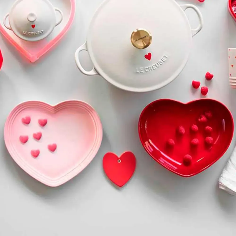 Piatto cuore 23 cm Le Creuset