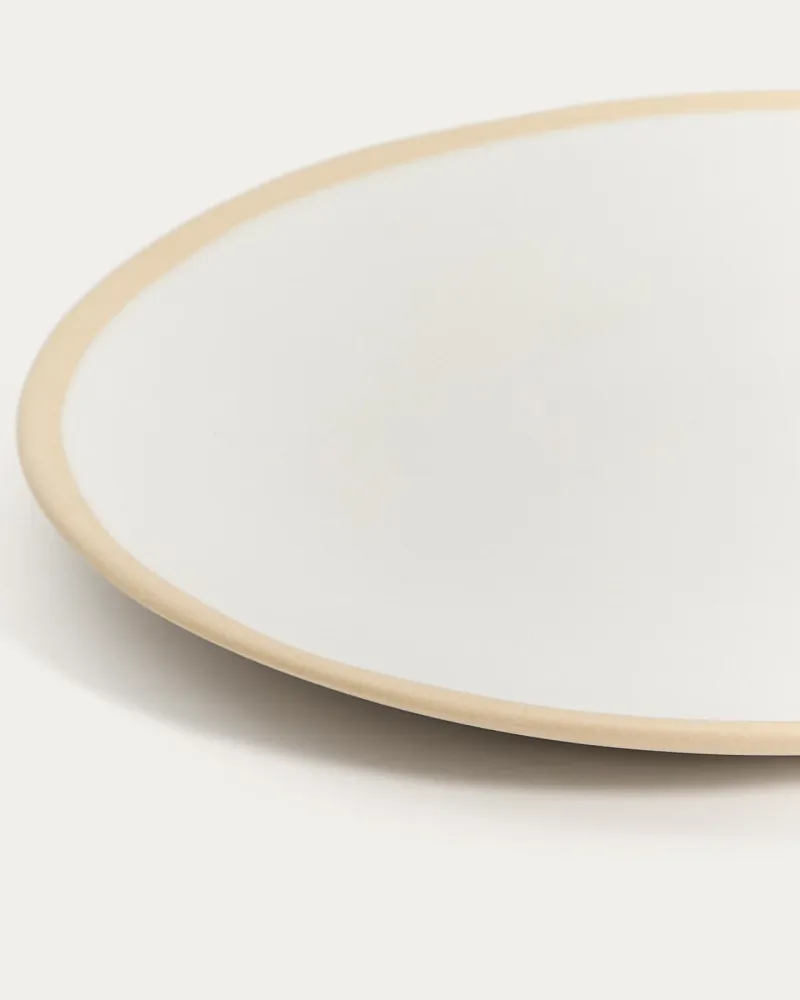 Piatto da dessert ceramica Azir beige