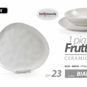 Piatto frutta 23cm bianco 840326