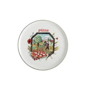 Piatto pizza ceramica 32 cm margherita