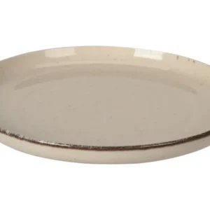 Piatto porcellana 19cm colore beige