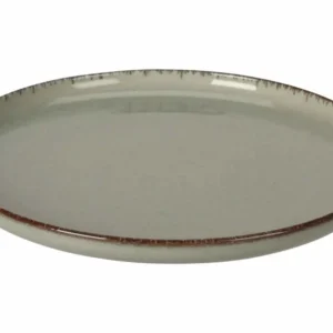 Piatto porcellana 24cm colore verde