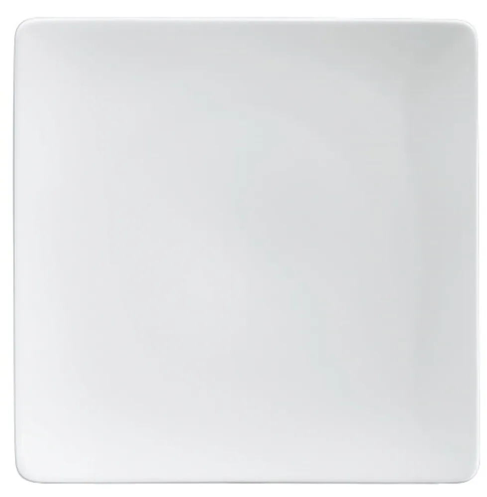 Piatto da pranzo fine coupé piatto angolare 27 cm