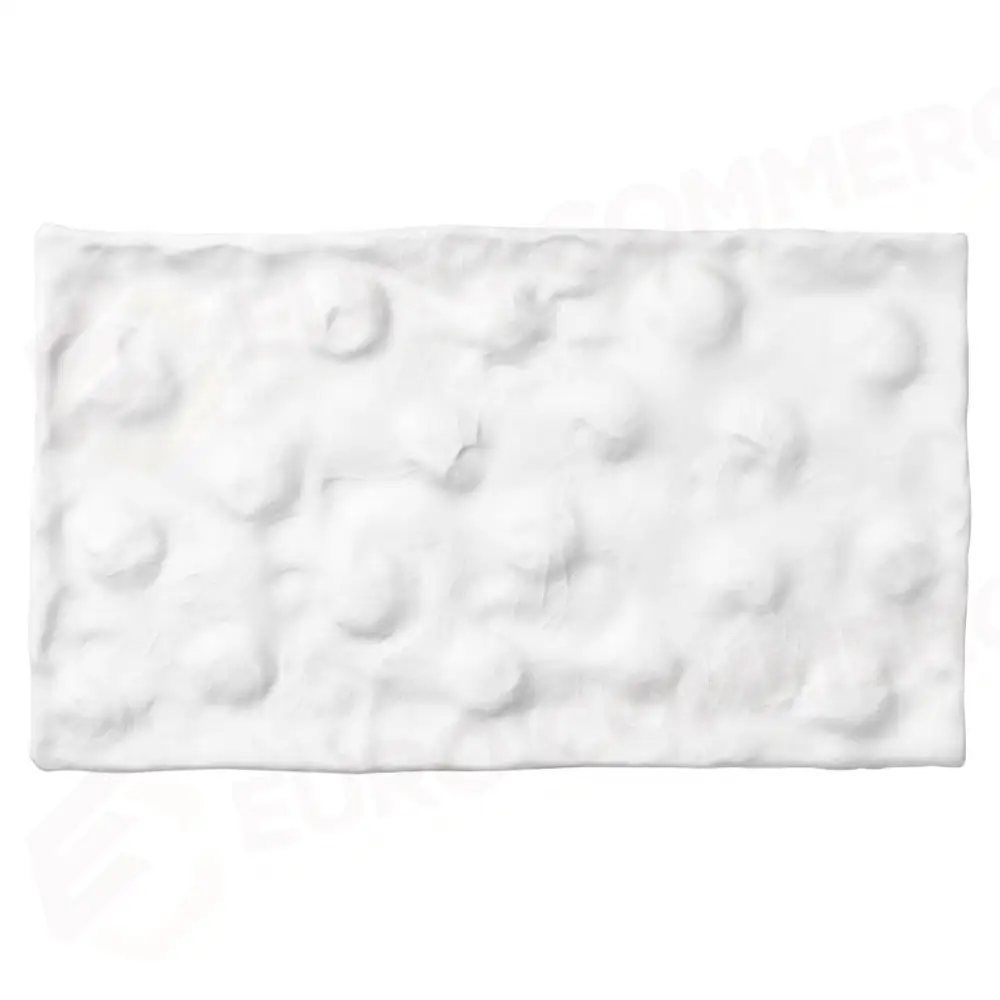 PIATTO RETT.VULCANO CM. 37X21,5 S/SMALTO MATERIA - MAT.17.S - SUMISURA