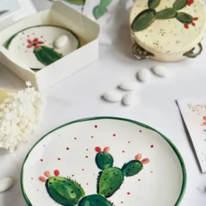 Piatto semplice – Collezione Fico d’India | 19 cm