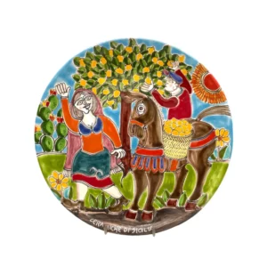 Piatto Tondo - Raccolta Dei Limoni