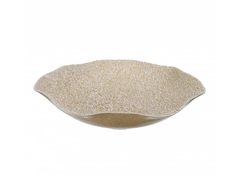 Piatto vetro 42cm weavy 182/15c