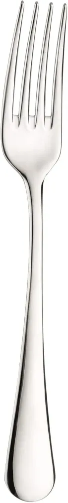 Pintinox Set 3 Forchette da Tavola - Posate Eleganti Acciaio Inox Cromato - Design Sinuoso e Moderno - Cod. 1410C302