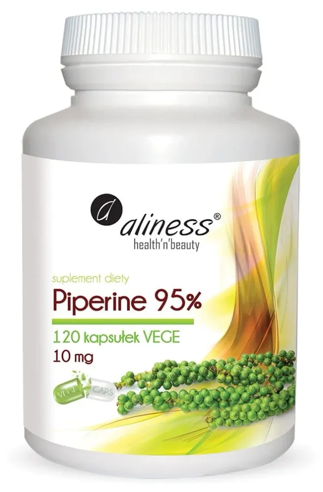 Piperina 95%, 10 mg 120 capsule VEGA Aliness