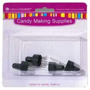 4 Pipette vetro per aroma - 3cm