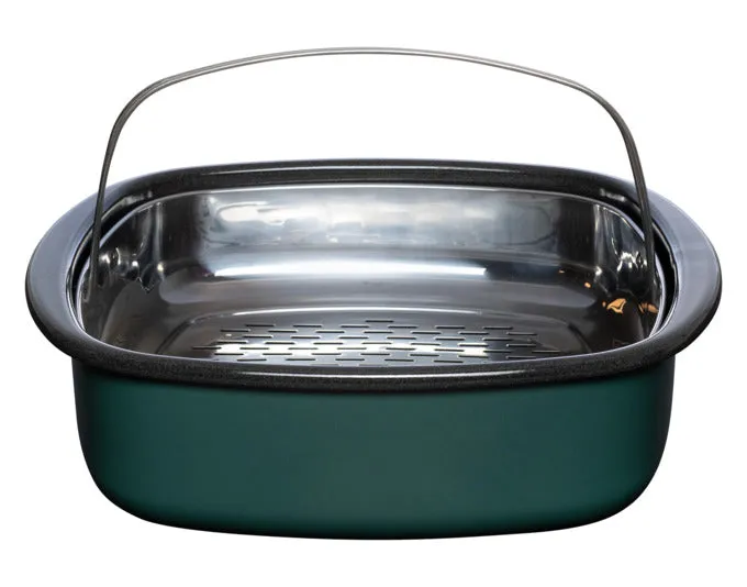 Piroscafo RIESS verde acqua 3 pezzi. 28x28x9,1 cm 4,5 lt