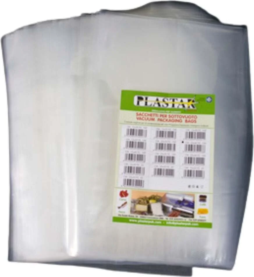 Plastar sacchetti per sottovuoto 20*40 cm confezione da 100pz
