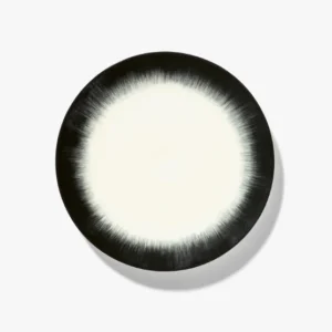Plate L White Black Var 4 De