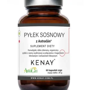 Polline di pino KENAY con AstraGin (60 capsule)