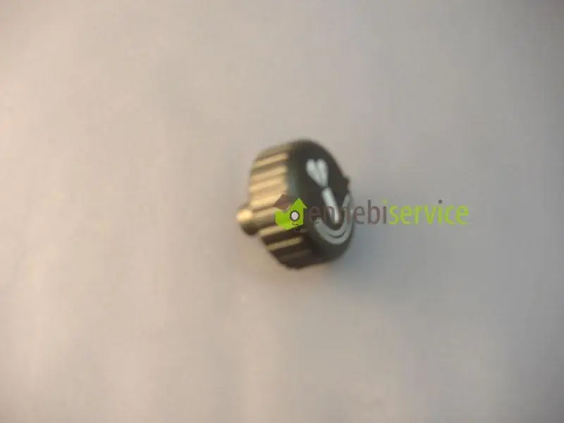 Pomello nero per asta rubinetto vapore Saeco