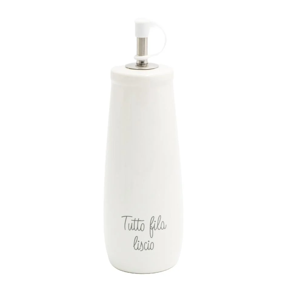PORCELLANA BIANCA - Gli Onesti Oliera Stonware 250 Ml