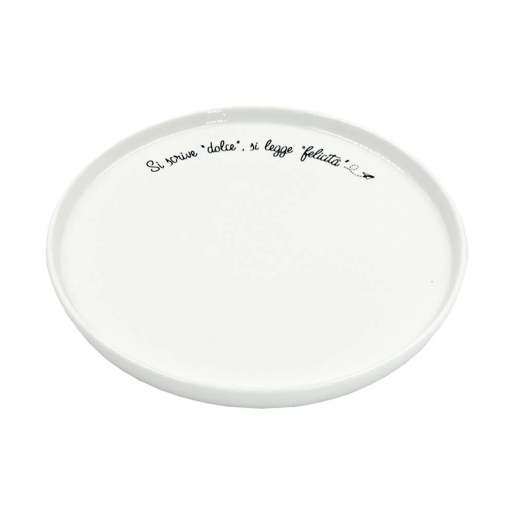 PORCELLANA BIANCA - Gli Onesti Piatto Frutta 21Cm X6 Pz Porcellana