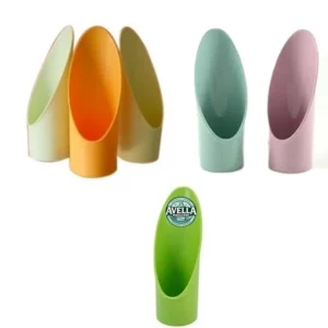 Porta Bicchierini da Caffè LEGA - Organizer Verticale Salvaspazio (Carta/Plastica) - Design Elegante e Colori Assortiti