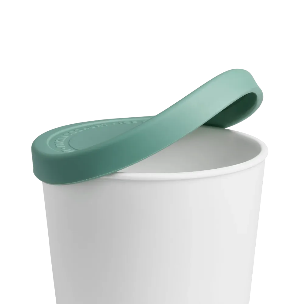 Porta di ghiaccio 4 set per gelato gelato 400 ml, 8,2 x 10,5 cm, Mint/bianco senza BPA