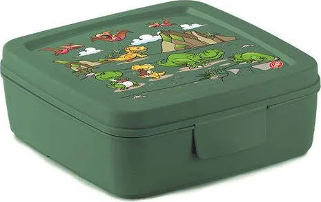 Porta pasto Snips 000892 SANDWICH BOX Dino Verde