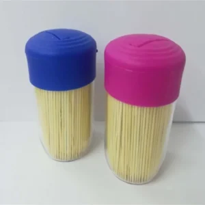 2 Porta Stuzzicadenti Stuzzica Denti Contenitore Contenitori Apertura Dall'alto